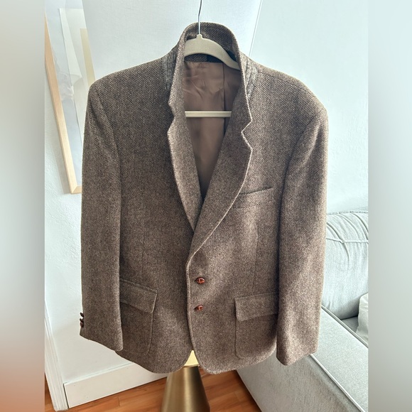 Alexander Shields Other - Alexander Shields 60s Vintage Tan Wool Tweed Sport  Size 40 Short